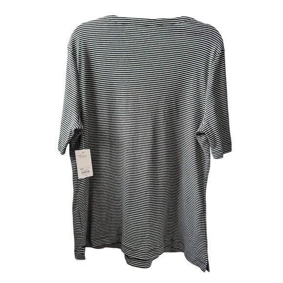 Croft & Barrow® Lace-Up Split Neck Top XXL NWT - Picture 2 of 7